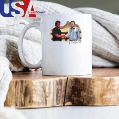 Nothing Personal Deal With The Devil El Chapo Vs Sean Penn Mug, Tumbler Mug White 11oz