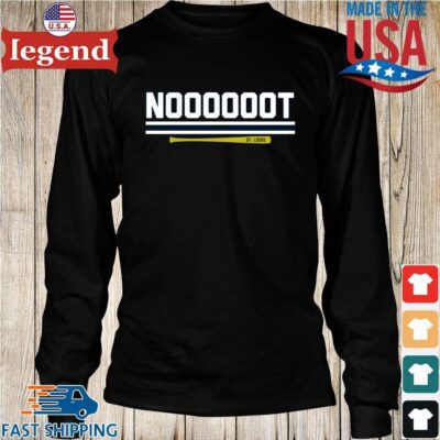 Lars Nootbaar Noooooot St. Louis Cardinals Shirt Longs den-min