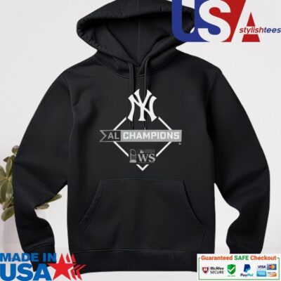 Official New York Yankees 2024 American League Champions hoodie