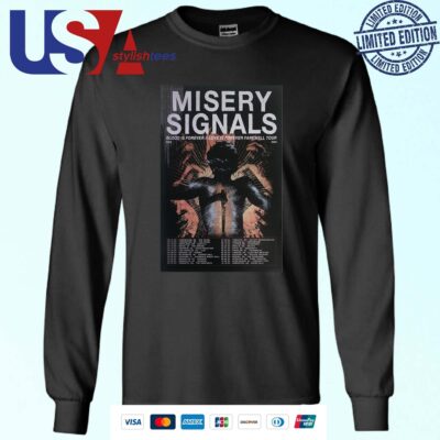 Misery Signals Blood Is Forever Love Is Forever Farewell 2024 Tour Sweater