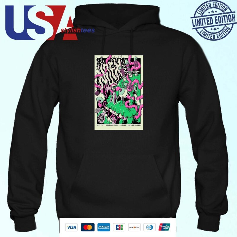 Nofx Event Douglass Park Chicago September 20, 2024 Hoodie