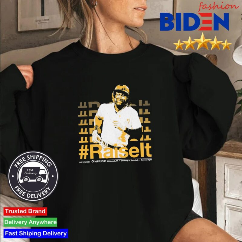Oneil Cruz Pittsburgh Baseball Oneil Cruz Raise It Sweater