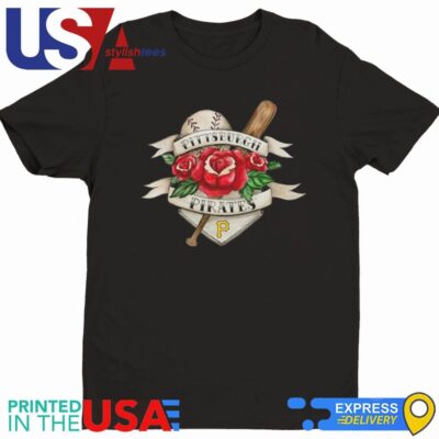 Pittsburgh Pirates Tattoo Rose 2024 Shirt