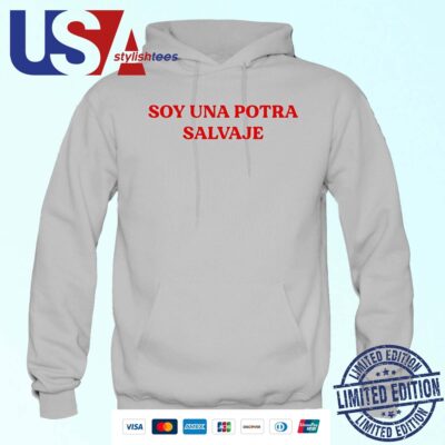 Soy Una Potra Salvaje Hoodie