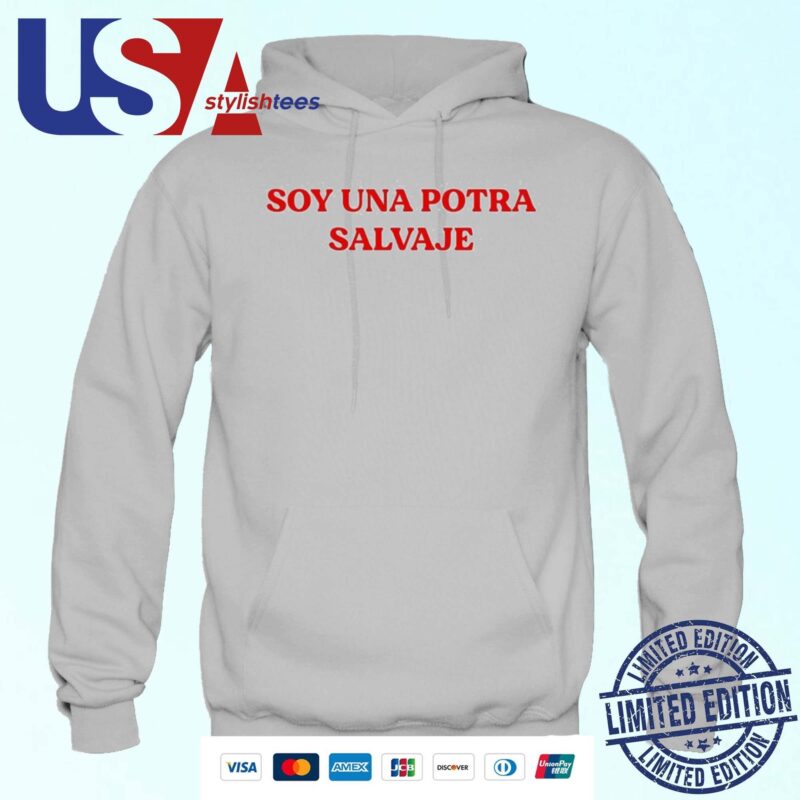 Soy Una Potra Salvaje Hoodie