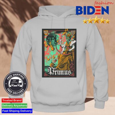 Primus Poster Tonight Show At FM Kirby Center In Wilkes Barre PA On May 6 2024 Hoodie