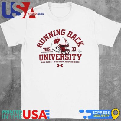 Ron Dayne Wisconsin Badgers Under Armour Running Back Shirt