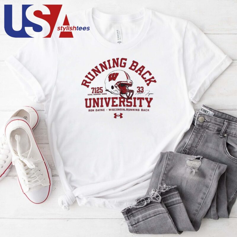 Ron Dayne Wisconsin Badgers Under Armour Running Back T-shirt
