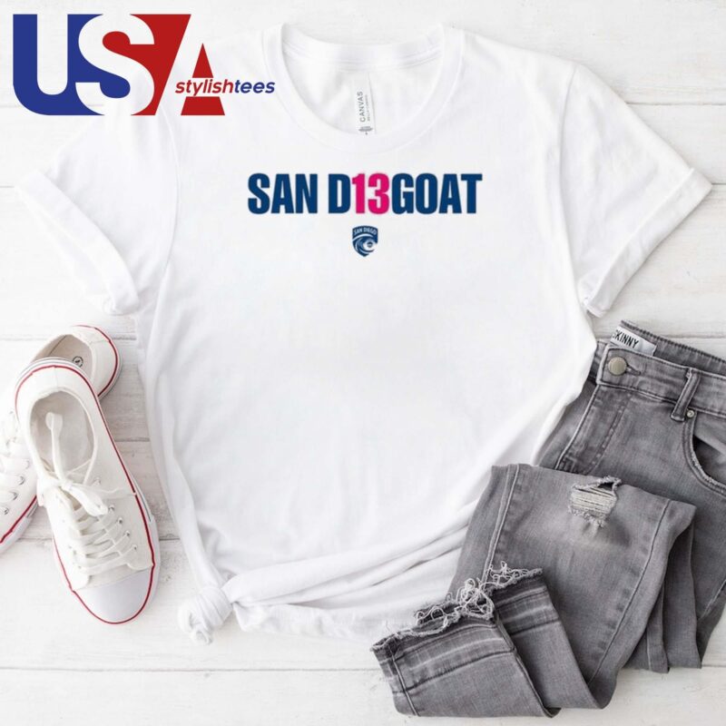 San Diego Wave Fc San D13goat T-shirt