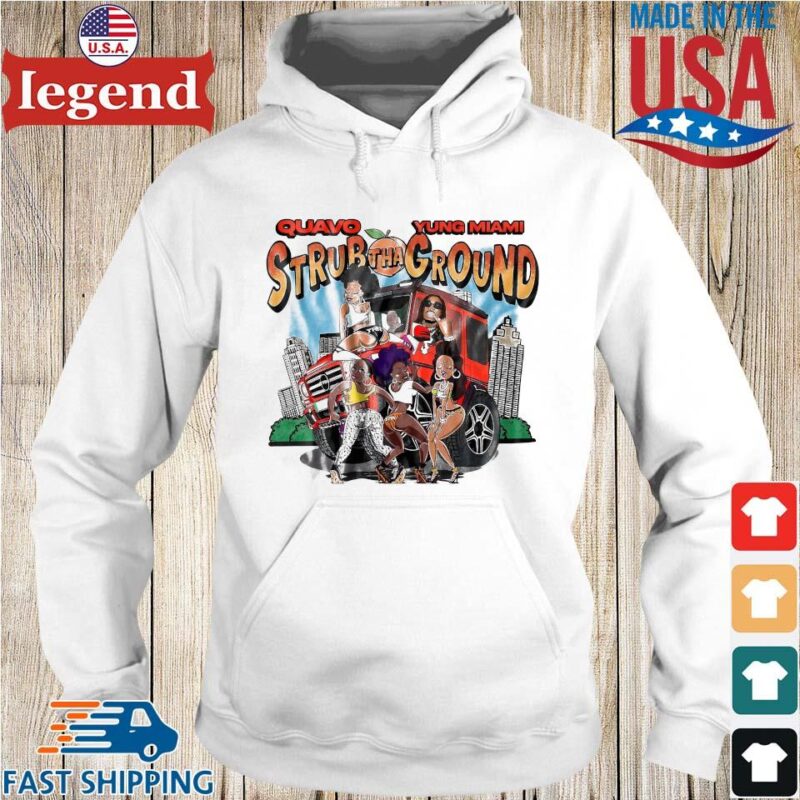Quavo yung miami scrub the ground Hoodie trang-min