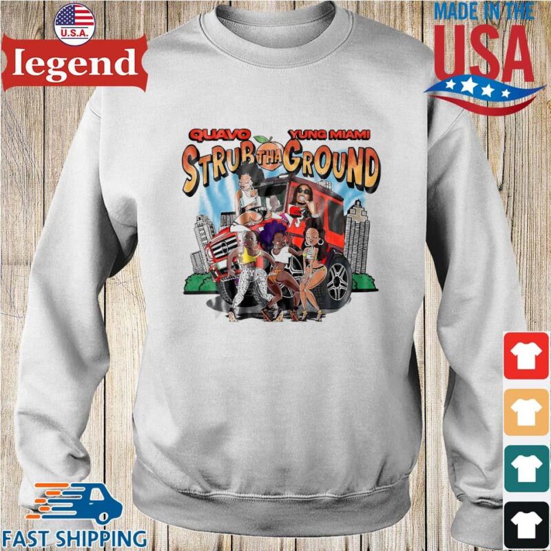 Quavo yung miami scrub the ground Sweater trang-min
