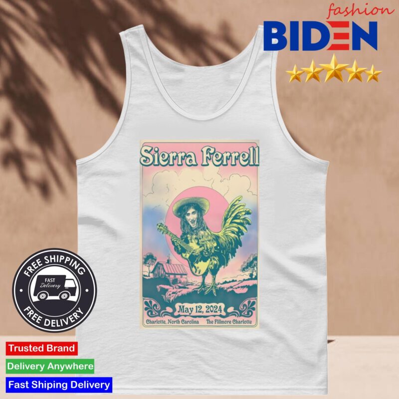 Sierra Ferrell May 12 2024 The Fillmore Charlotte In Charlotte NC Tank Top