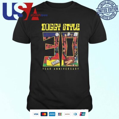 The Snoopermarket Snoop Dogg Doggystyle 30 Year Anniversary T-shirt