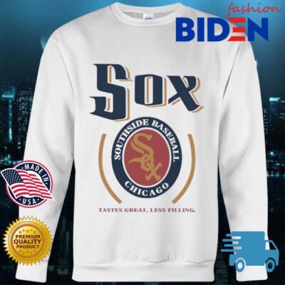 Sox Southside Basketball Chicago Tastes Great Less Filling Bidenfashion sweater trang