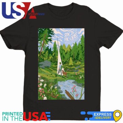 Stick Figure July 18 2024 Hayden Homes Amphitheater Bend OR Shirt