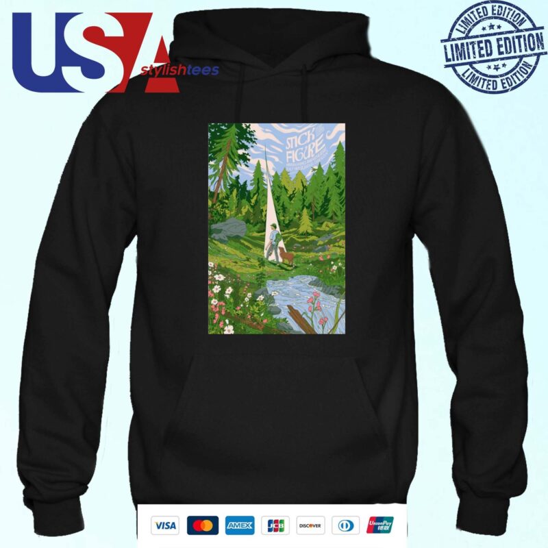 Stick Figure July 18 2024 Hayden Homes Amphitheater Bend OR Hoodie