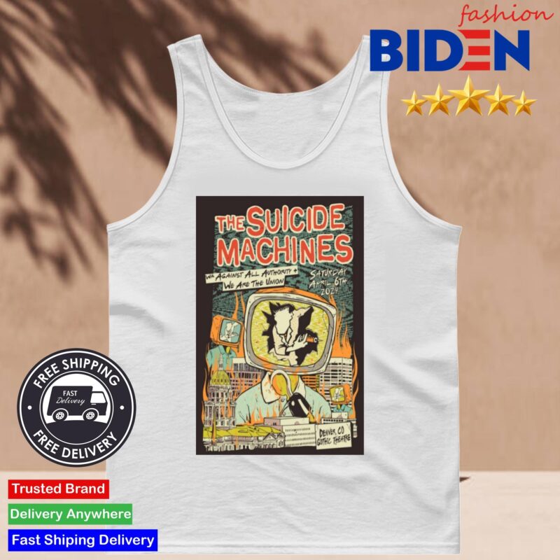 The Suicide Machines April 6th, 2024 Denver, CO Shirt Tank Top