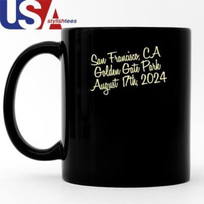System Of A Down August 17 2024 Golden Gate Park Admat San Francisco CA Mug, Tumbler