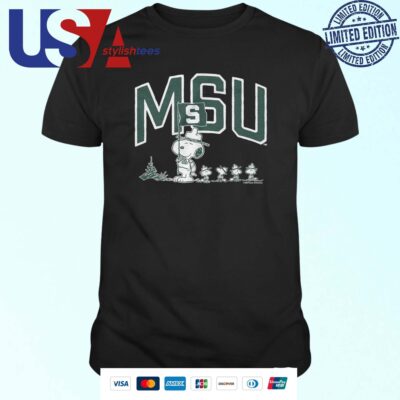 Peanuts x Michigan State Beagle Scouts T-shirt