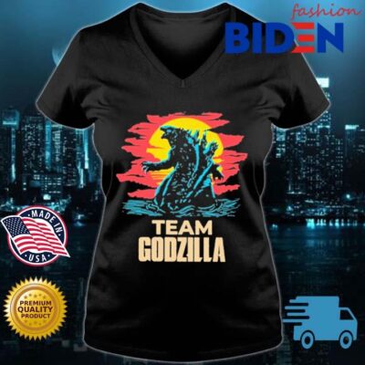 Team Godzilla Sunset Shirt Bidenfashion ladies den