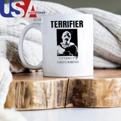 The San Antonio Sharpist Terrifier Utterly Disturbing Mug, Tumbler Mug White 11oz