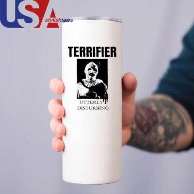 The San Antonio Sharpist Terrifier Utterly Disturbing Mug, Tumbler Tumbler 12oz White