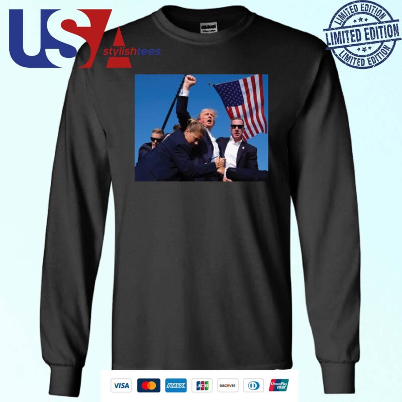 Trump Blood On His Face Sweater