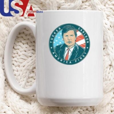 Tucker Carlson America First 2.0 Mug, Tumbler