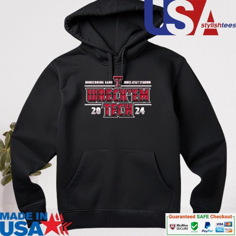 Official Texas Tech Red Raiders 2024 Homecoming Game Wreck Em Tech hoodie