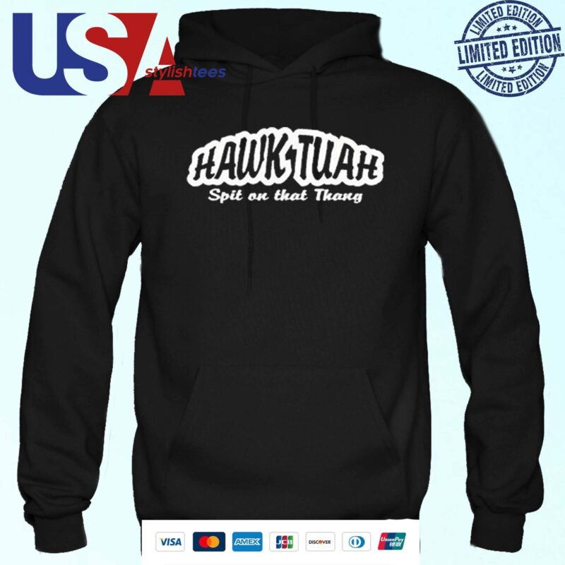 Official Hawk Tuah Verb Hawk-too-ah Definition To Spit On That Thang Hoodie
