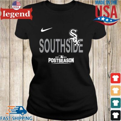 Official Chicago White Sox Southside 2021 Postseason Shirt Ladies den-min