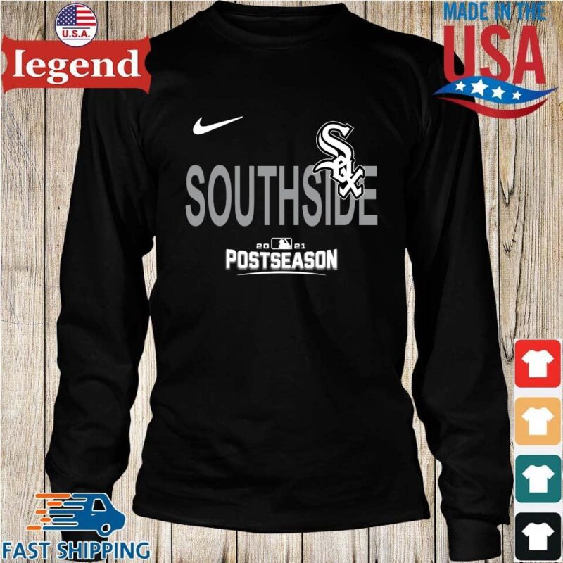 Official Chicago White Sox Southside 2021 Postseason Shirt Longs den-min