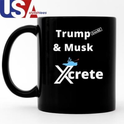 Trump And Musk Xcrete 2024 Mug, Tumbler