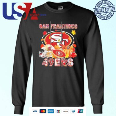 NFL San Francisco 49ers Team Players Autumn Sweater