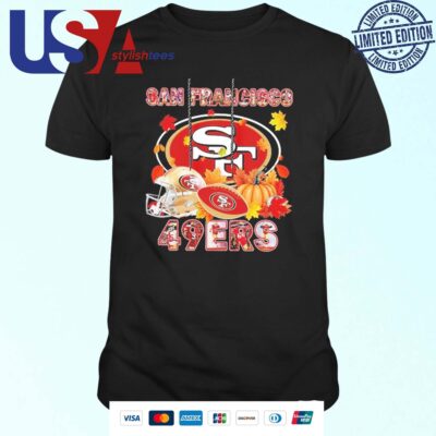 NFL San Francisco 49ers Team Players Autumn T-shirt