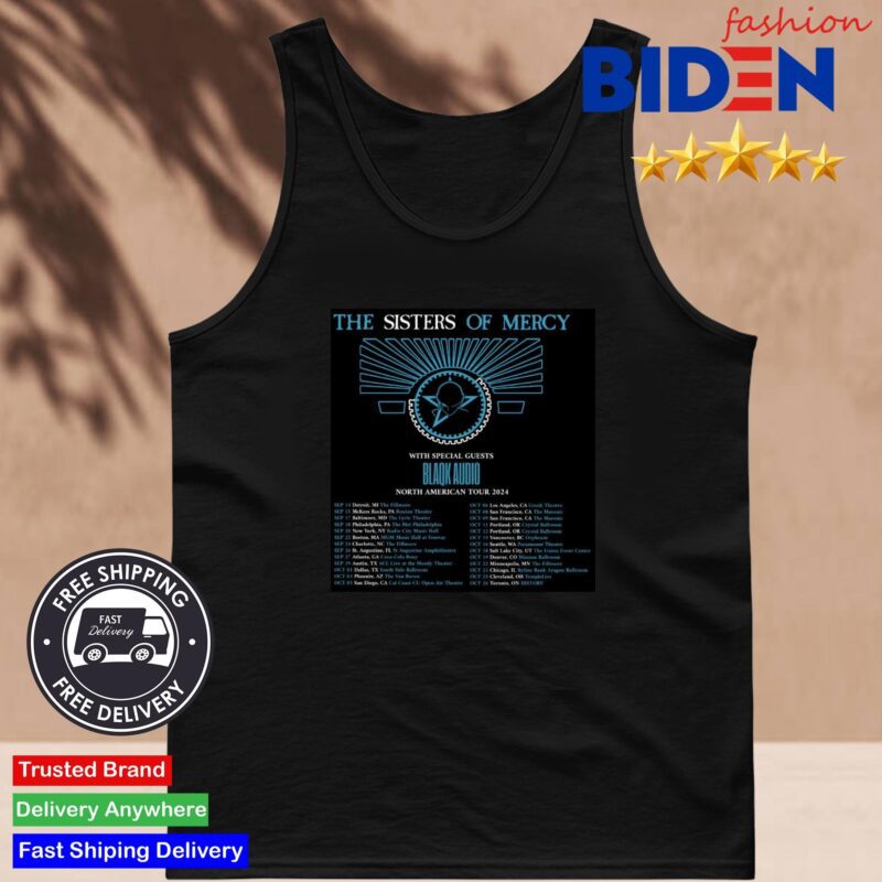 The Sisters Of Mercy With Special Guests Blaqk Audio Announces North American Tour Tank Top