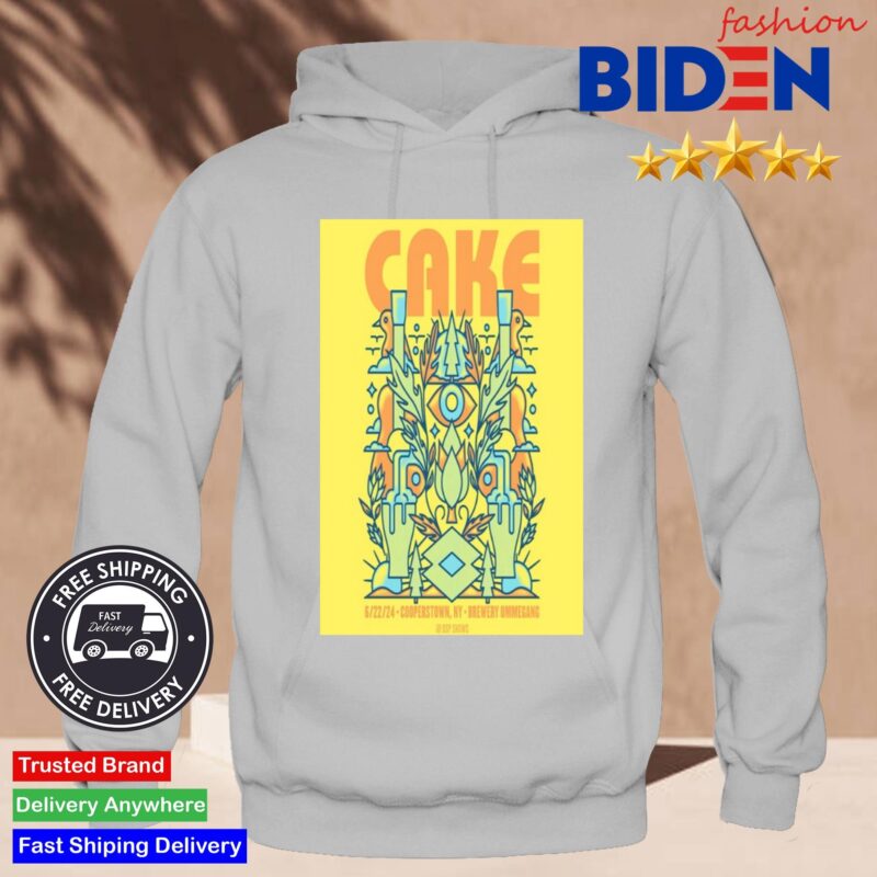 The Cake Band Brewery Ommegang Cooperstown NY June 22 2024 Hoodie