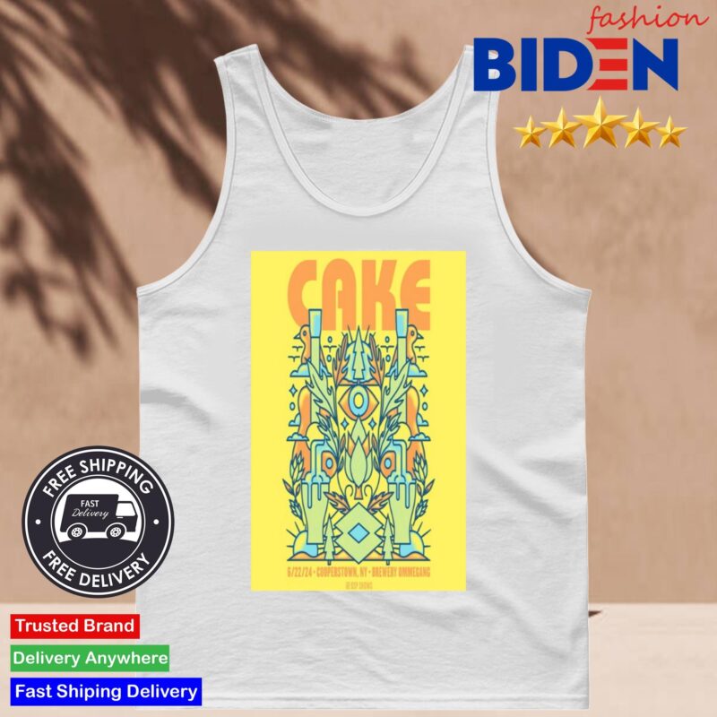 The Cake Band Brewery Ommegang Cooperstown NY June 22 2024 Tank Top