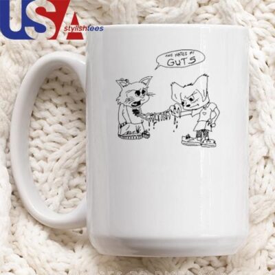 She Hates My Guts Cr1tter Mug, Tumbler