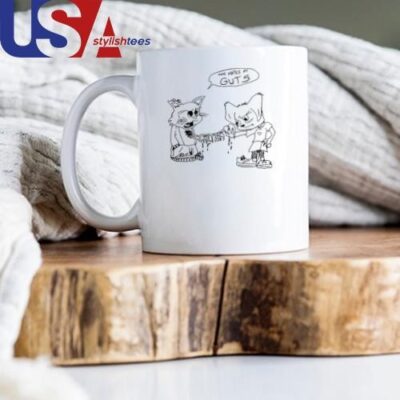 She Hates My Guts Cr1tter Mug, Tumbler Mug White 11oz