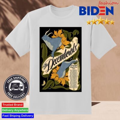 The Decemberists A Peaceable Kingdom Show May 2024 Shirt
