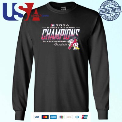 Palm Beach Cardinals 2024 Florida State League Champion Sweater