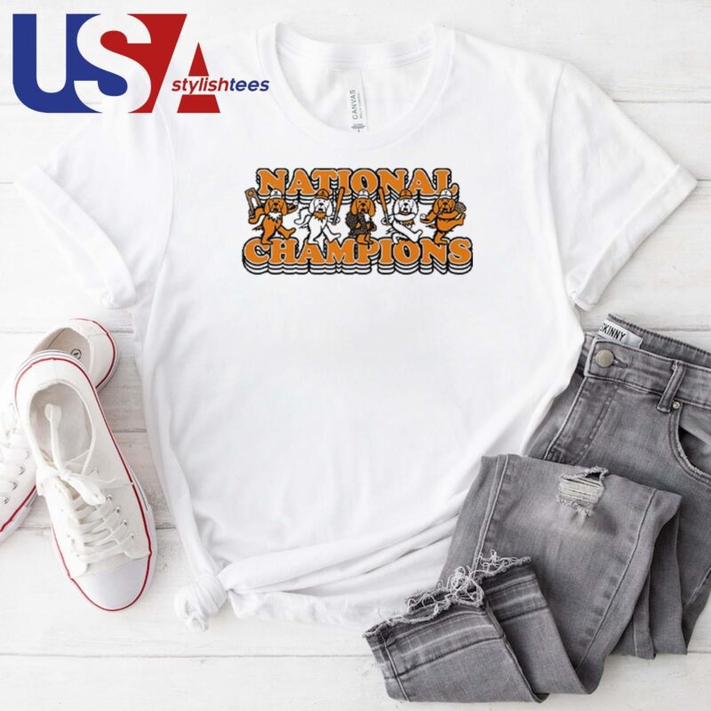 Official Tennessee Volunteers National Champions Grateful Dead Dog T-shirt