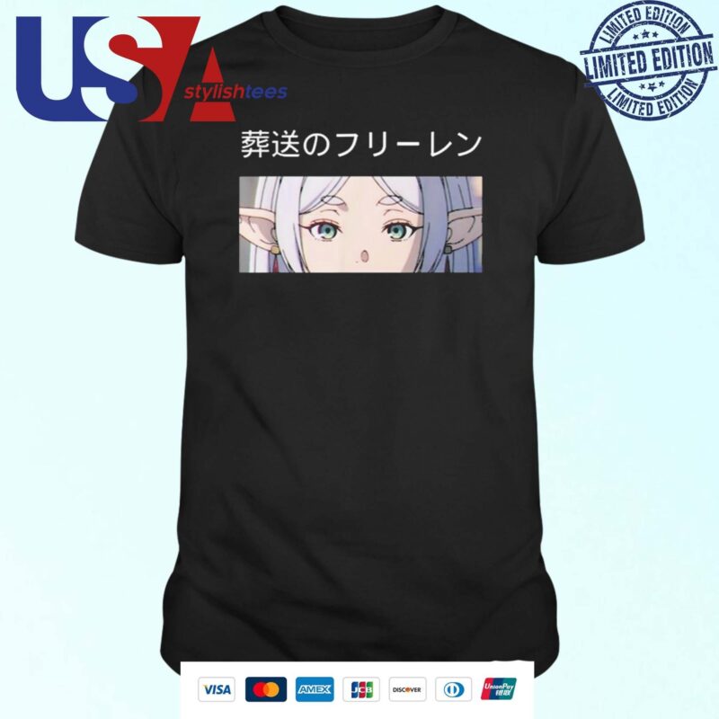 Official Frieren Beyond Journey's End Isekai Anime Manga Video Game T-shirt