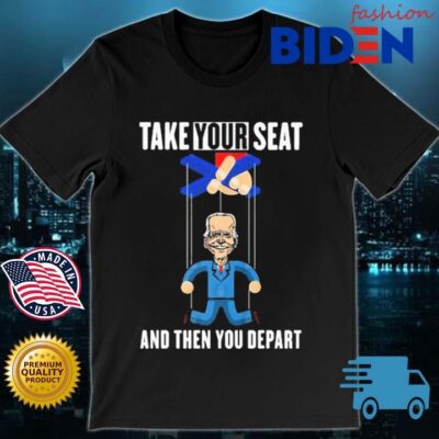 Take Your Seat Joe Biden Cheat Sheet Biden Note Card Biden Instructions Card shirt