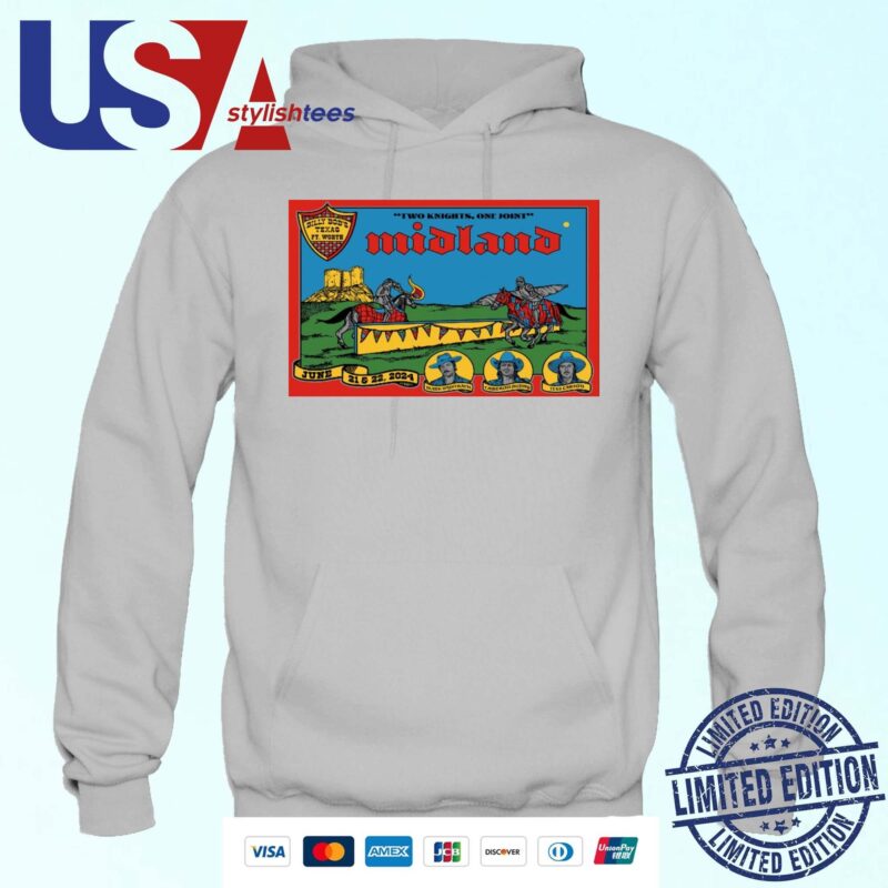 Midland Show At Billy Bob TX June 21-22 2024 Poster Hoodie