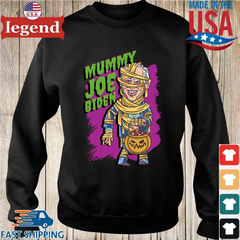 Pantheon Mummy Joe Biden Halloween Shirt Sweater den-min
