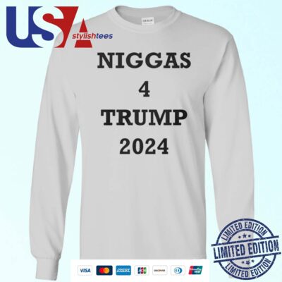 Official Niggas 4 Trump 2024 Sweater
