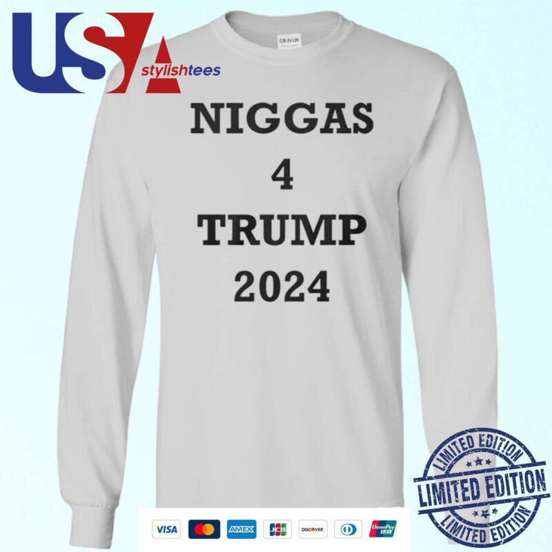 Official Niggas 4 Trump 2024 Sweater
