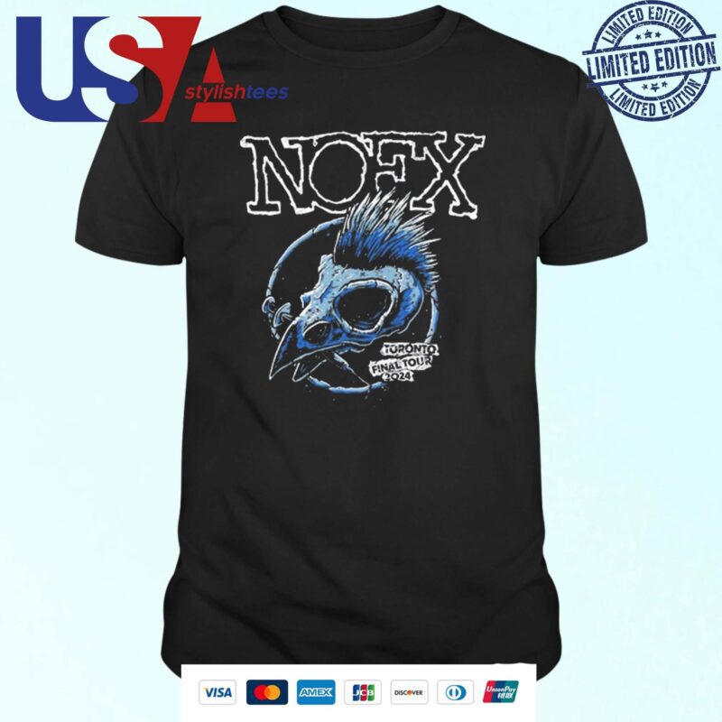 NOFX Toronto 2024 Final Tour T-shirt